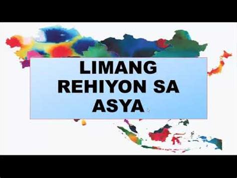 Ang Asya at mga Rehiyon nito (AP 7 Based from .